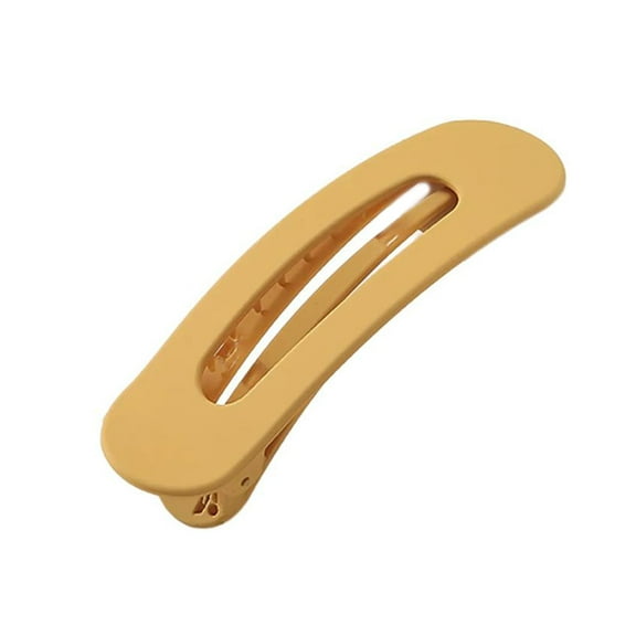 Flat Hair Clip Fashion Claw Clip Matte Hair Barrettes Duckbill Clip for All Age Simple Hair Shaping Sectioning Accessory