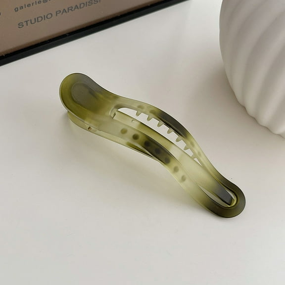 Flat Hair Clips for Women Girls, 2025 New Flat Claw Clip & Duckbill Hair Clips for Thick Hair, Duck Bill Jaw Clips Hair Styling Accessories