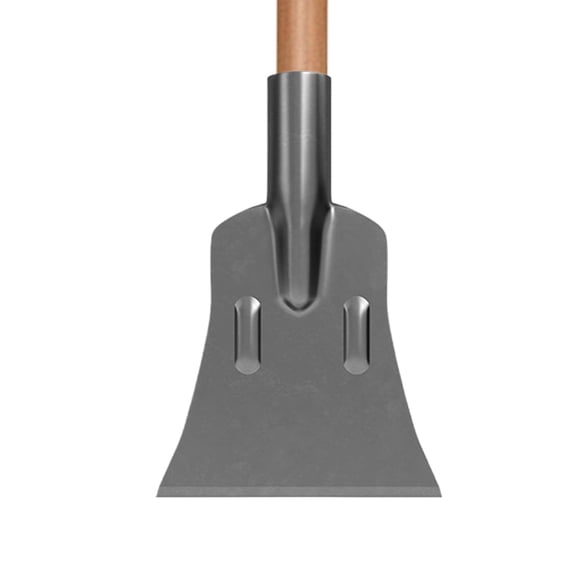 Flat-Headed Ice-Breaking and Snow-Clearing Shovel (without Wooden Handle),Pusher Hand Plow for Removal Ice Scraper for Ergonomic Handle Easy Storage Back Removal tool for Car Seniors Truck Sidewa