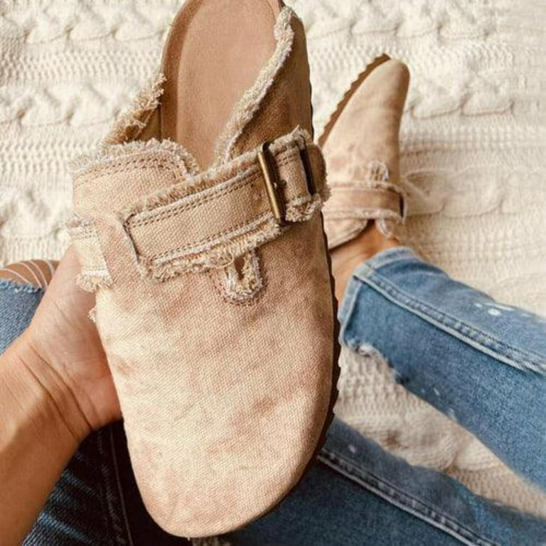 Canvas clogs hot sale
