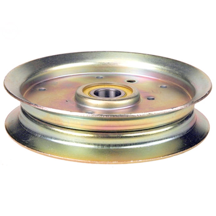 Flat Idler Pulley Fits John Deere AM135526 X300 Series 5-1/4" OD 0.669" ID