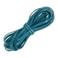 thumbnail image 1 of Flat Leather Cord, 5.5 Yard 5mm Leather String Strips for DIY Crafts, Lake Blue, 1 of 6