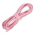 thumbnail image 1 of Flat Leather Cord, 5.5 Yard 6mm Leather String Strips for DIY Crafts, Pink, 1 of 6