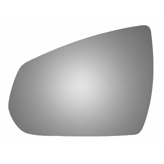 Flat Left Driver Side Replacement Drop Fit Mirror Glass Power For 2010-16 CADILLAC SRX W/O Baking Plate