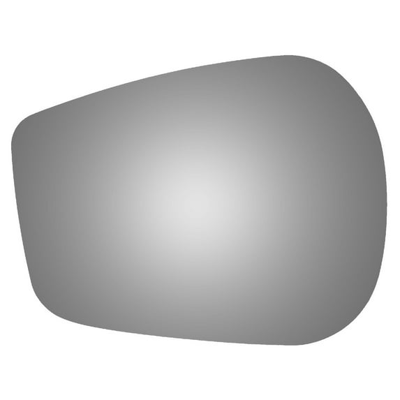 Flat Left Side Power Replacement Mirror Glass for 2013-2016 Scion FR-S W/O Baking Plate