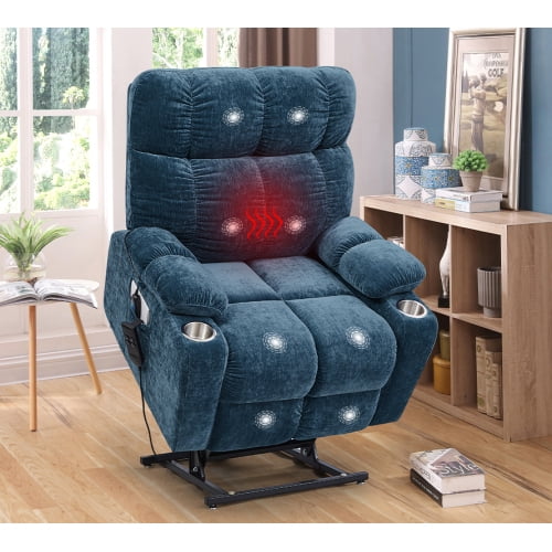 Flat Lift Chair Recliners Dual OKIN Motor for Elderly Recliner