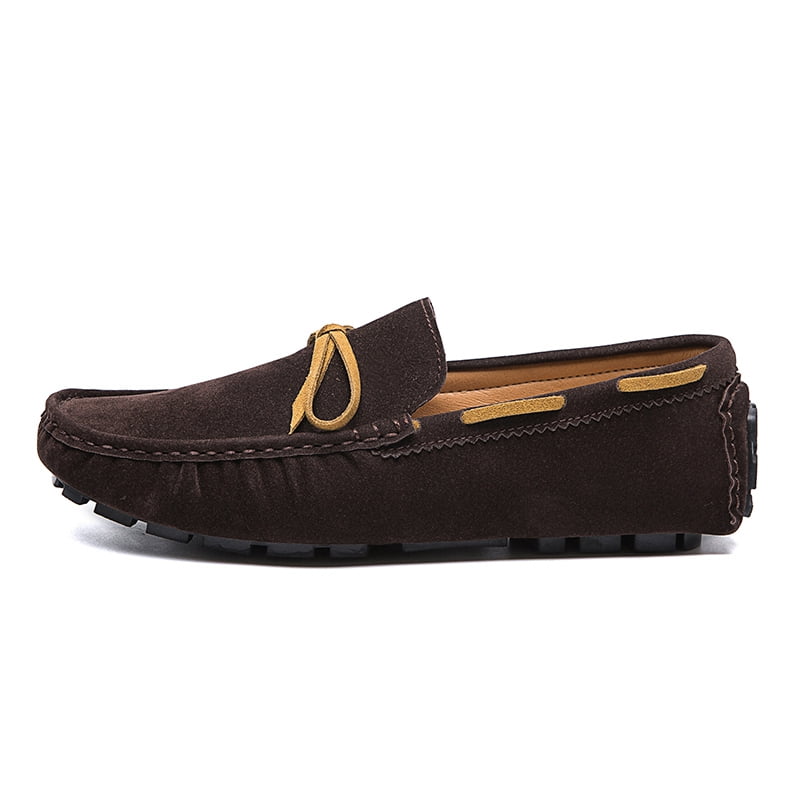 Flat Loafer for Men Suede Leather Slip-on Dress Driving  display picture 2