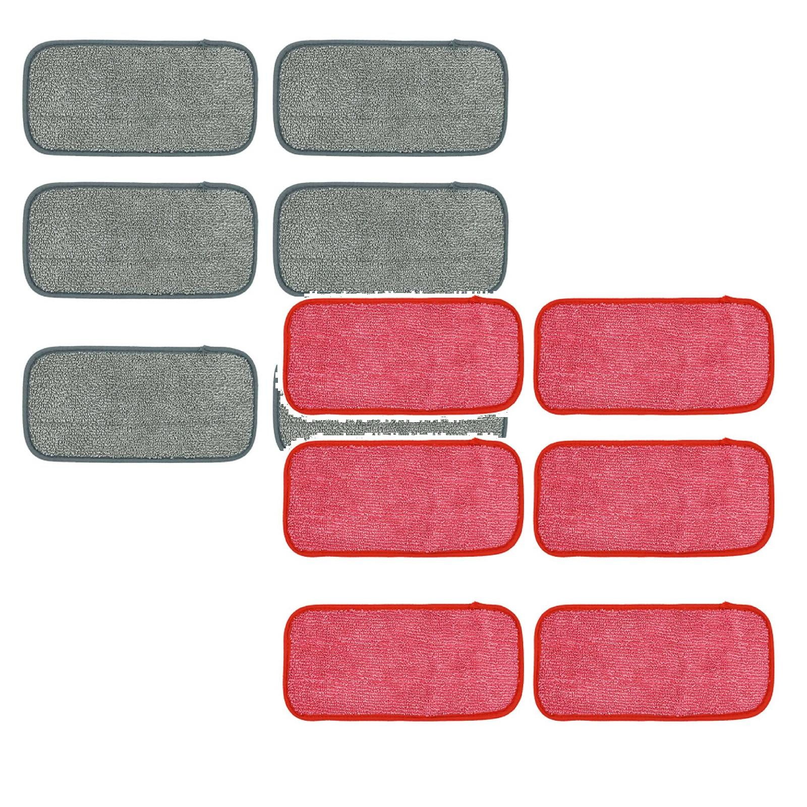 Flat Mop Cloth Cover Sticky Mop Replacement Cloth Mat Mop Head *2PCS ...