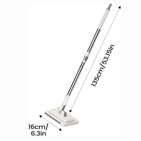 Flat Mop Cloth Replaceable Face Towel Washable Floor Cleaning Dusting Pad 2 Pack
