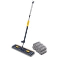 thumbnail image 1 of Flat Mop Floor Cleaner with 360° Swivel Head, Self-Wringing Microfiber Mop Pads for Hardwood, Tile & Laminate Floors, 51in Long Handle, Hands-Free Wet & Dry Cleaning, 1 of 2