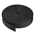 thumbnail image 1 of Flat Nylon Webbing Strap 1.5 Inch 25 Yards Black for Backpack, Luggage-rack, 1 of 7
