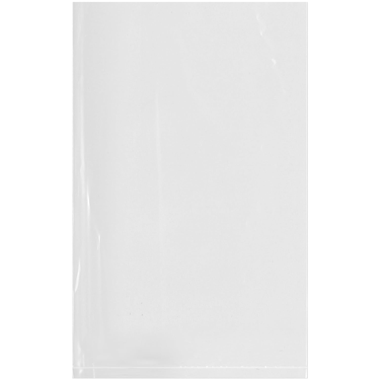 X 8" (Pack Of 200), 2 Mil Flat Open Clear Plastic Bags