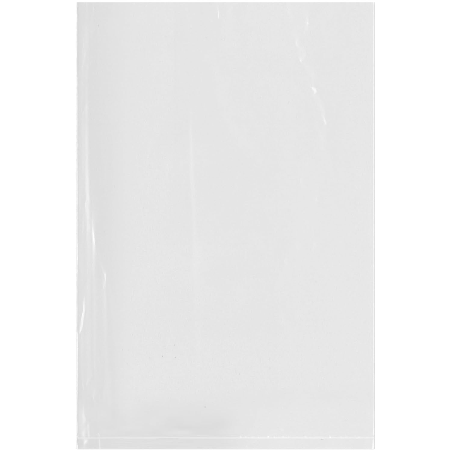 X 9" (Pack Of 100), 2 Mil Flat Open Clear Plastic Bags