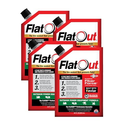 Flat Out Off Road Tire Sealant, Outdoor Power Equipment Formula