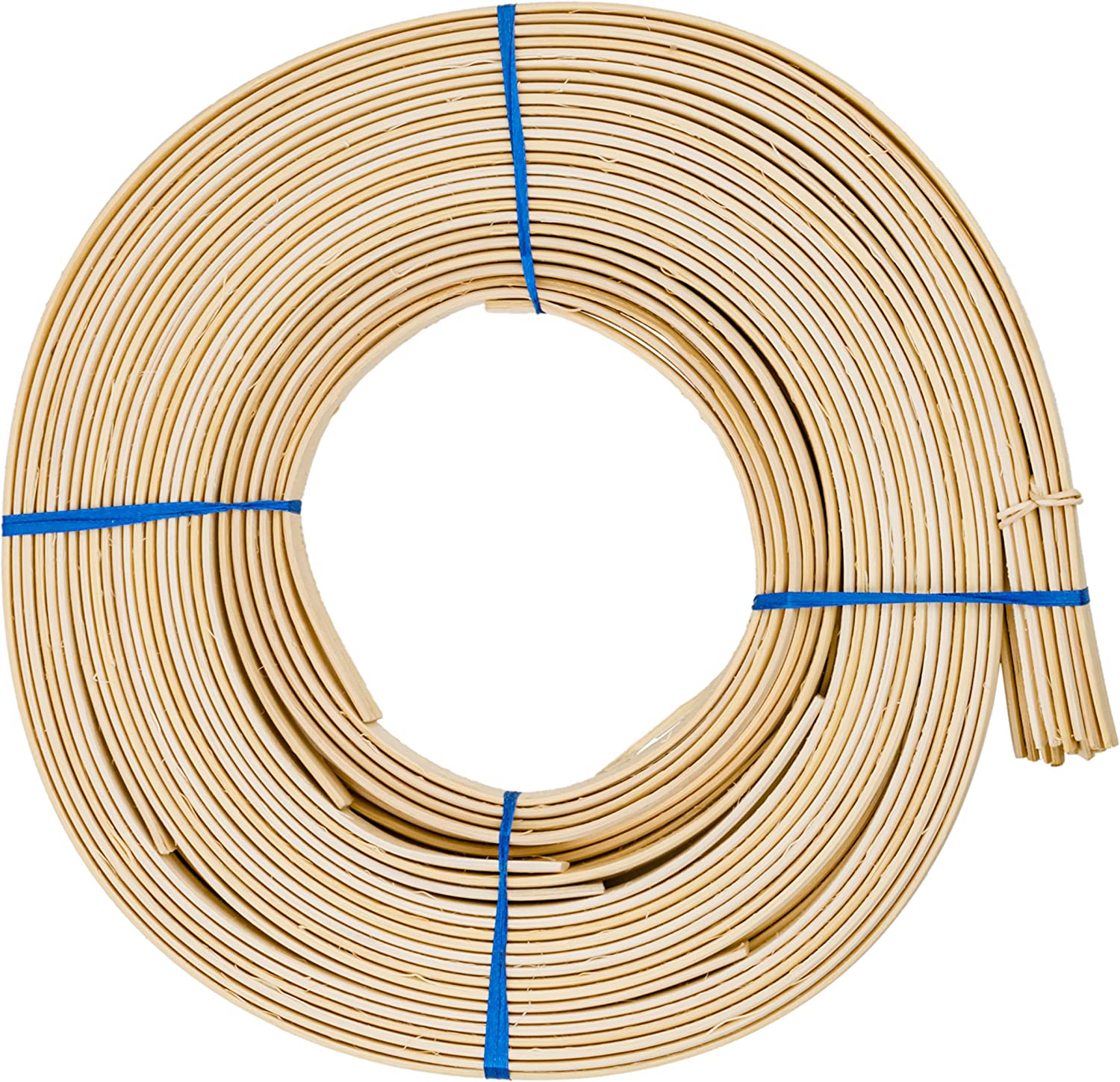 FlatOval Reed 5 1 Pound Coil Rattan Reed For Basket Weaving And