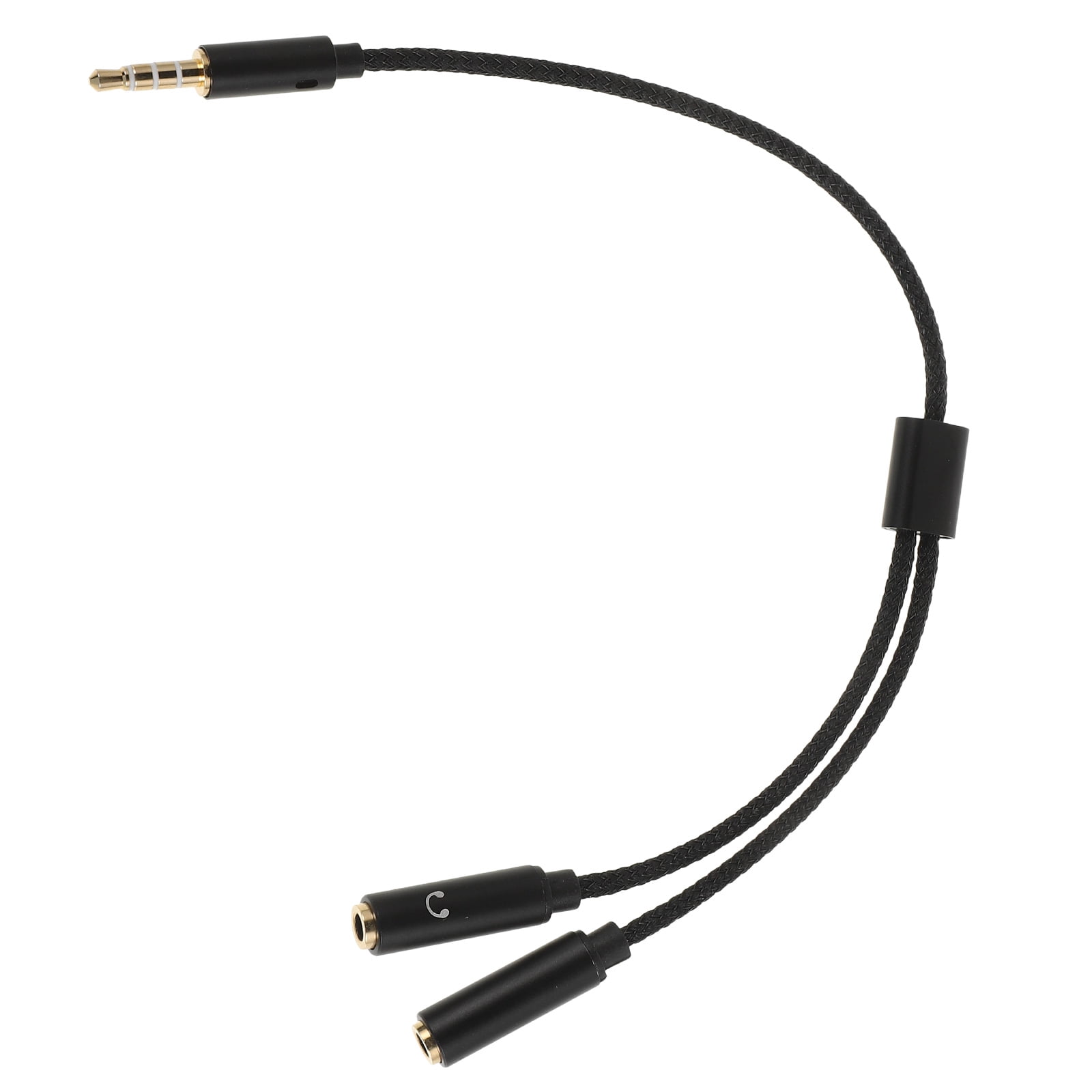 Nylon and Copper Dual Headphone Cable with Splitter Function for ...