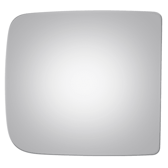 Flat Passenger Side Replacement Mirror Glass For 2011-2019 Ram 1500 W/O Baking Plate