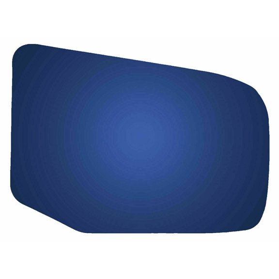 Flat Passenger Side Replacement Mirror Glass for 1986-1987 Mazda 626 W/O Baking Plate