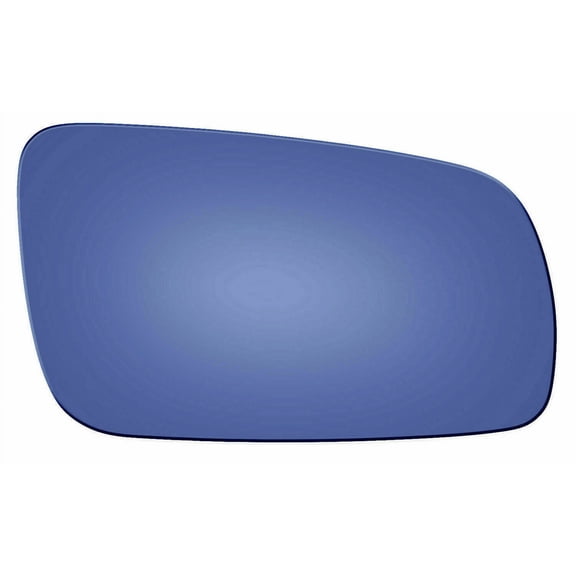 Flat Passenger Side Replacement Mirror Glass for 1995-1999 Audi A6 W/O Baking Plate