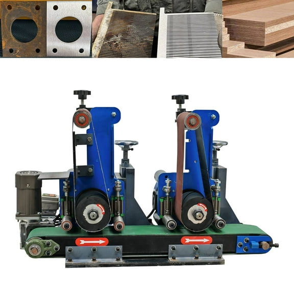 Flat Polishing Machine And Sharpening Machine Belt Grinder Flat Metal Wood Grinder 220V Single-phase