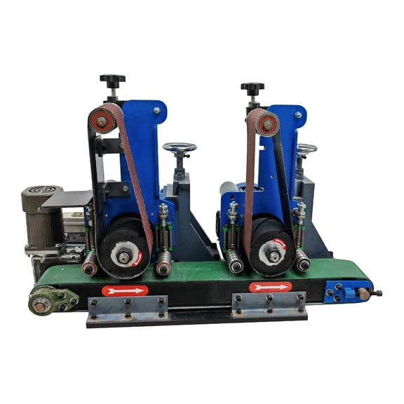 Flat Polishing Sharpening Machine Belt Grinder Sander 220V for 0.2-80mm Thickness Range