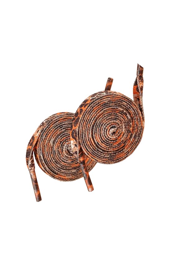 120cm Leopards Print Shoelaces Flat Shoelace for Adult Teen Polyester Shoe Laces Shoelace for Sneakers Trainers Shoe
