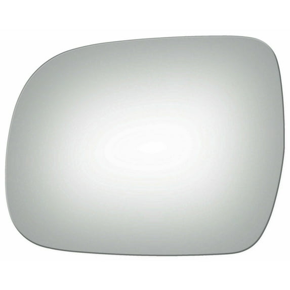 Flat Power Driver Side Power Mirror Glass for 2004-2008 Toyota Solara W/O Baking Plate
