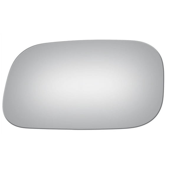 Flat Power Driver Side Replacement Mirror Glass for 2007-2009 Chrysler Aspen W/O Baking Plate