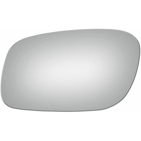 Flat Power Driver Side Replacement Mirror Glass for 98-11 Lincoln Town Car W/O Baking Plate