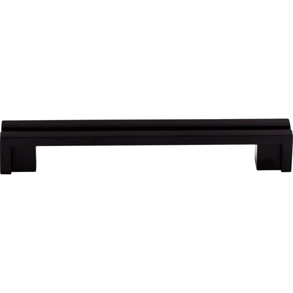Flat Rail 5" Center To Center Bar Pull Flat Black