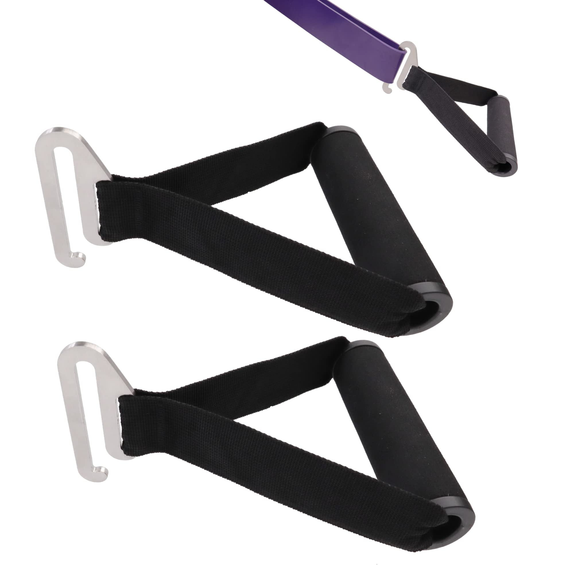 Flat Resistance Band Handles for Pull up Assistance Bands and Loop