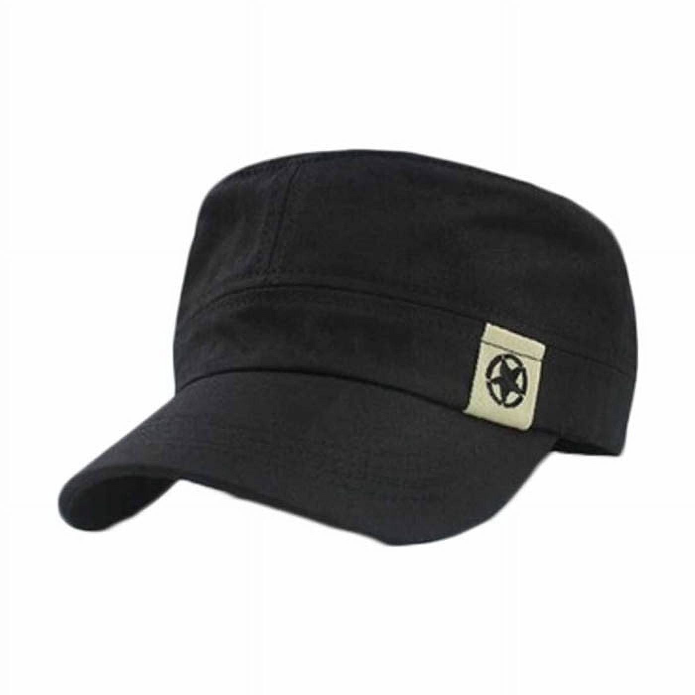 Flat Roof Military Hat Cadet Patrol Bush Hat Baseball Field Cap ...