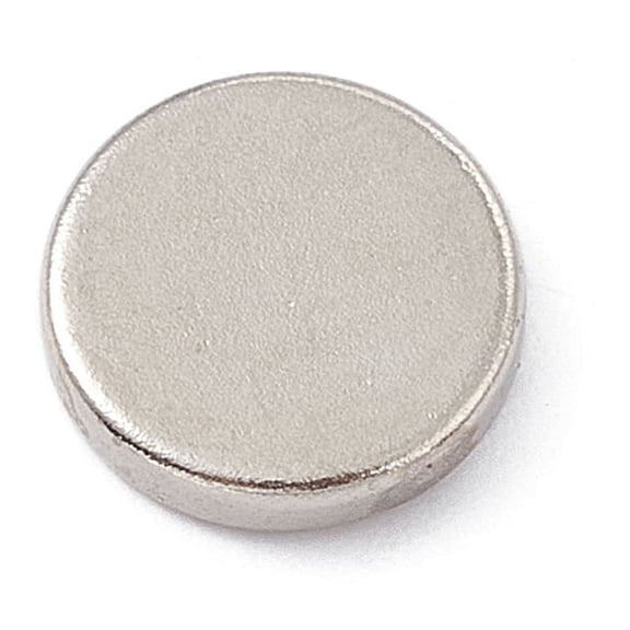 Flat Round Refrigerator Magnets Office Magnets Whiteboard Magnets Sturdy Mini Magnets Platinum 8x1.5mm