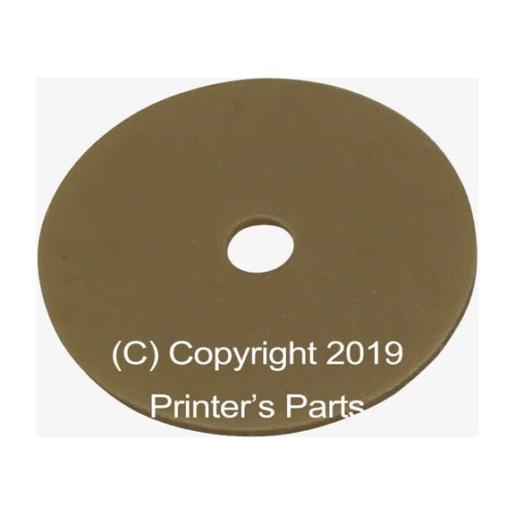 Flat Rubber Disc for Heidelberg 7/8" x 1/8" x 1mm / 22.2 x 3.2 x 1mm Qty 50