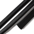 thumbnail image 1 of Flat Satin Piping Trim Polyester Ribbon for Cheongsam Clothing Decoration Black 3/8 inch(9.5mm) about 2.19 Yards(2m)/pc DIY, 1 of 2