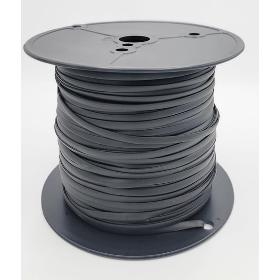 Flat Screen Spline 0.290 Size Black in Color (0.290 Width X 1000ft) for Windows, Pool Enclosure, Lanai, Patio, Porch, & More