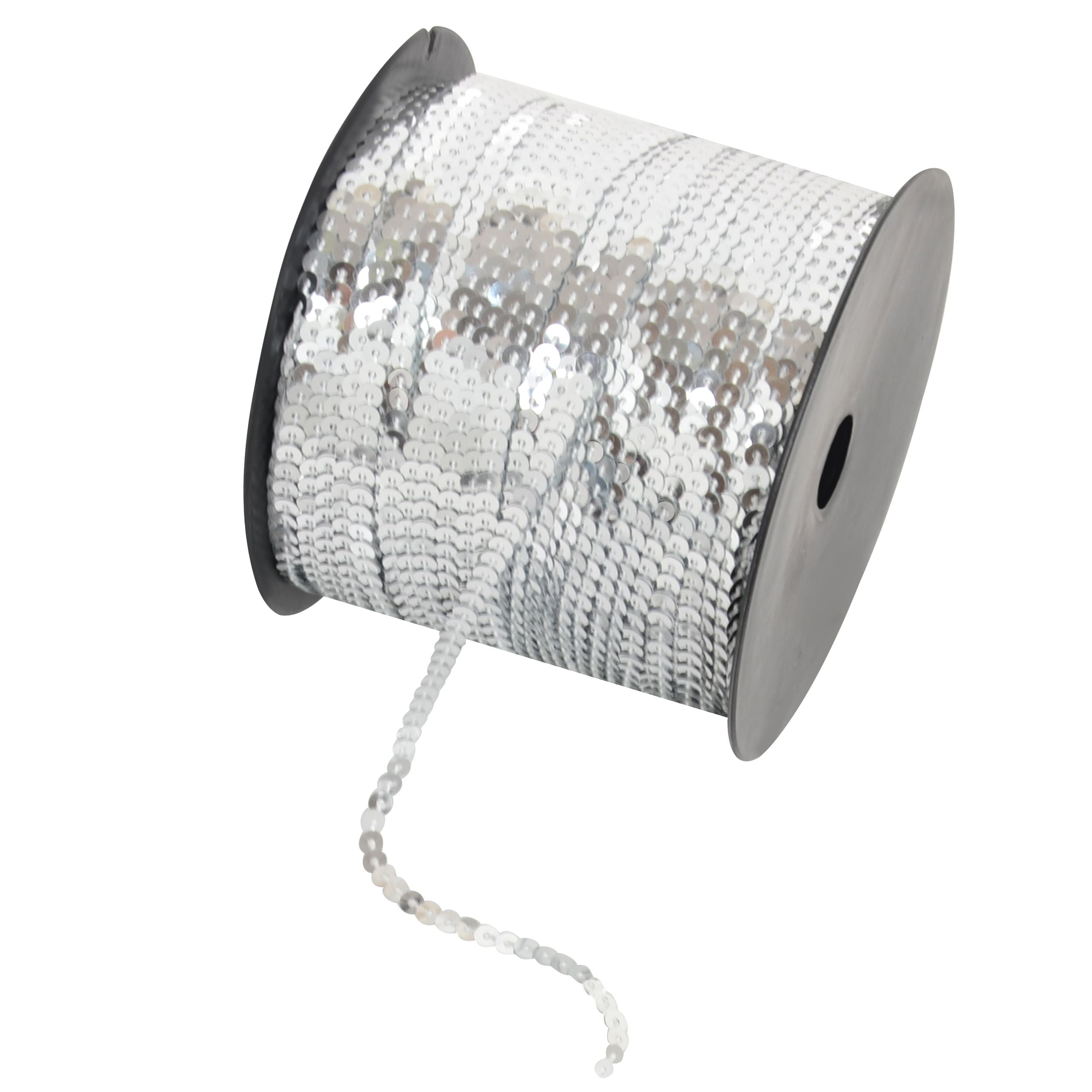 Flat Sequin Strip, 4mm String Metallic Sequin Strand, Paillette ...