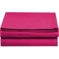 thumbnail image 1 of Elegant Comfort 1500 Premium Hotel Quality 1-Piece Flat Sheet, Softest Quality Microfiber - Full Pink, 1 of 3