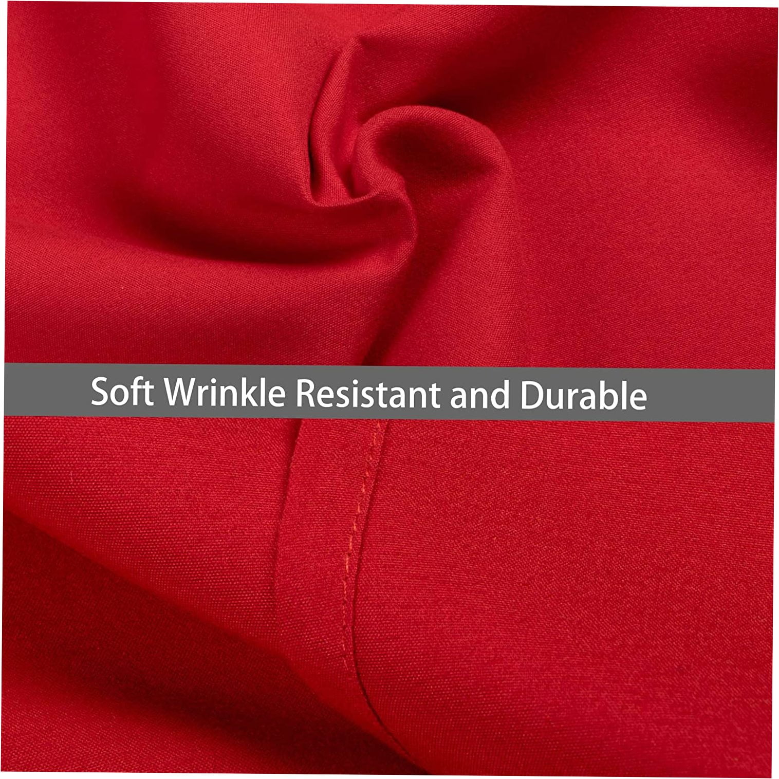 Flat Sheets Flat Bedding Sheet, Ultra Soft Microfiber Bed, Full,Red