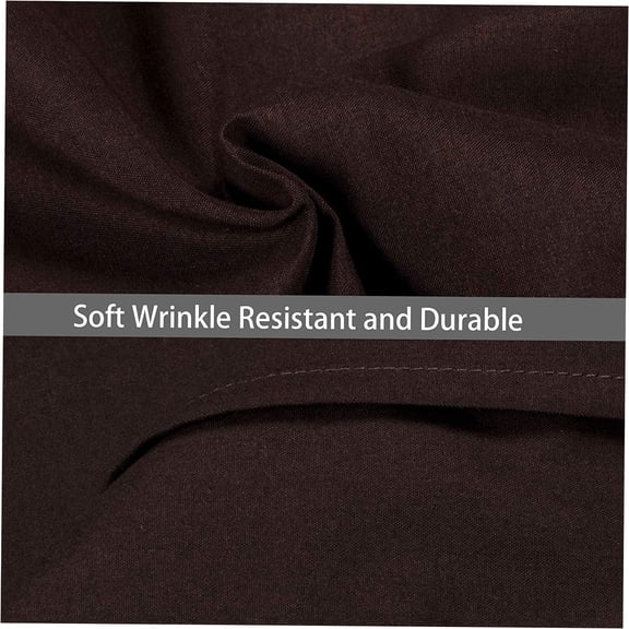 Flat Sheets Flat Bedding Sheet, Ultra Soft Microfiber Bed, Queen,Dark Brown