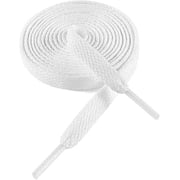 Flat Shoe Laces for Sneakers, Shoelaces for Sneakers, Athletic Shoelaces,45INCH/114CM,WHITE