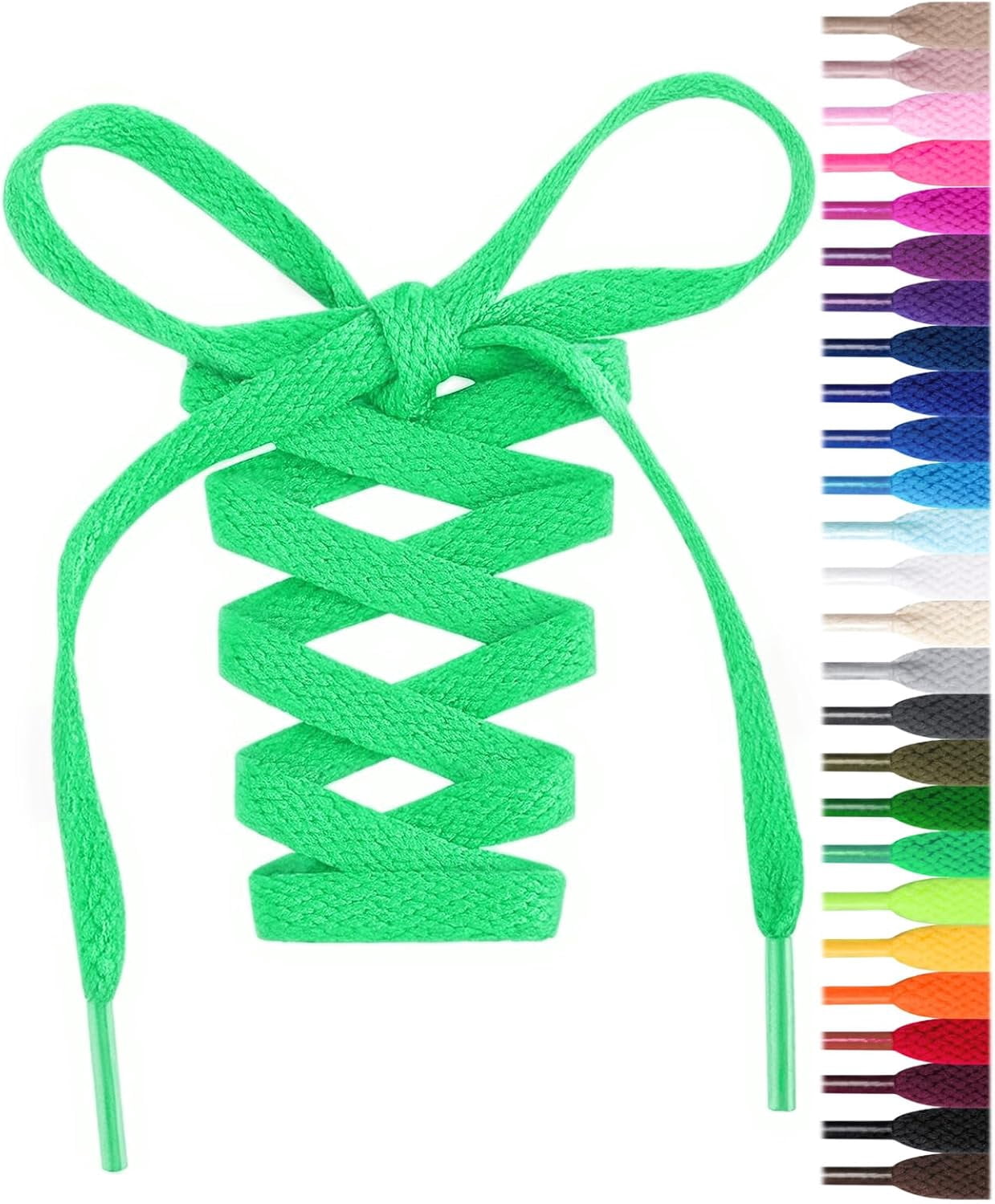 Flat Shoelaces 5 16 20 Colors In 36 72 Shoe Laces For Sneakers flat-shoelaces-5-16-20-colors-in-36-72-shoe-laces-for-sneakers