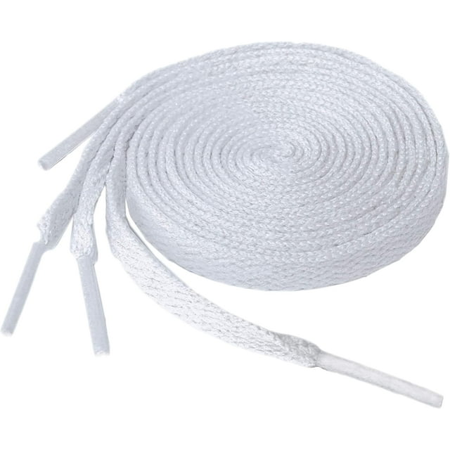 Flat Shoelaces Sneaker Shoe Lace (2 Pair) Flat Shoe String For Canvas