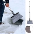 thumbnail image 1 of Flat Shovel,Ice Scraper,Snow Shovel,Floor Scraper with Adjustable Long Handle,Heavy Duty Ice Chopper,Multifunctional Weed Removal Tool for Driveway,Walkway,Garden and Outdoor Cleaning 52 inch, 1 of 6