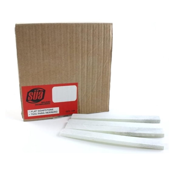 - Flat Soapstone, French Chalk, Metal Marker for Welding, Engineering (144 pkg)