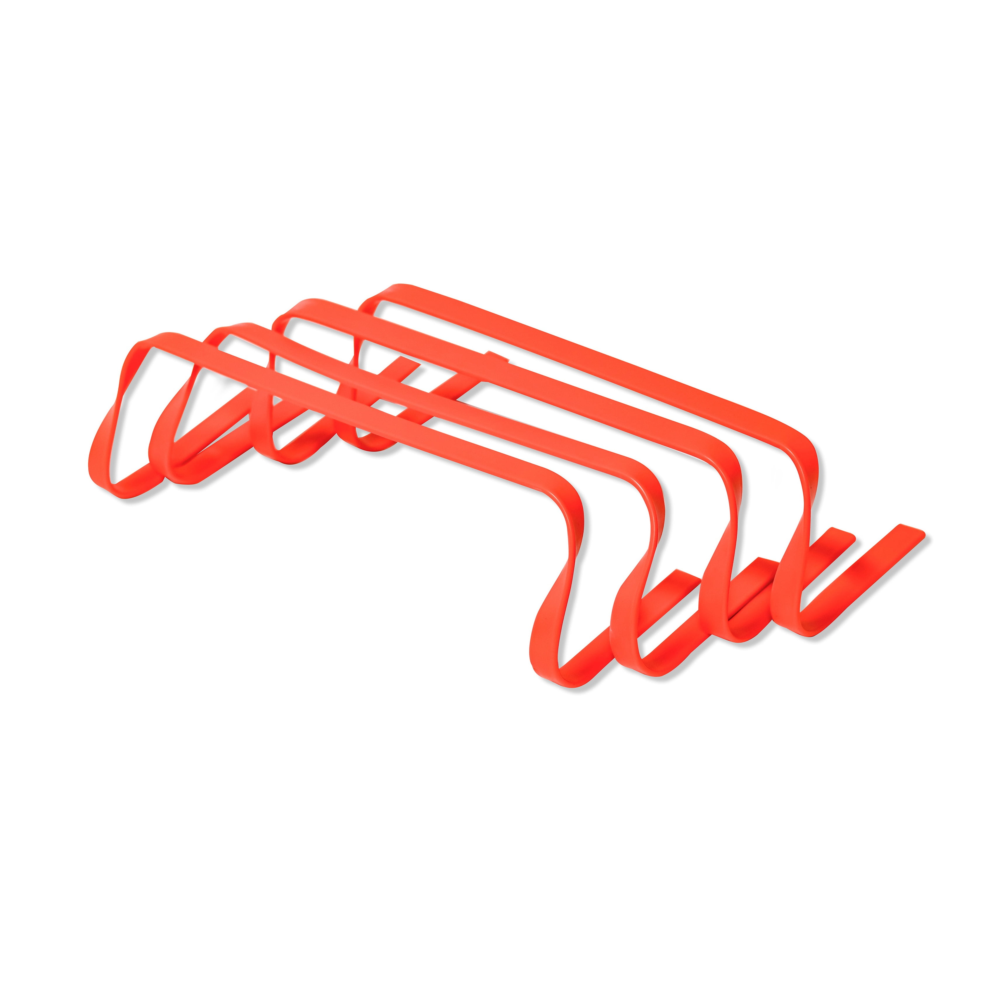 Flat Speed & Agility Training Hurdles (Set of 4, Orange) - Walmart.com