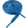 Flat Sports Shoe Laces 8mm Wide Sneaker Shoelaces Premium Trainer Shoe