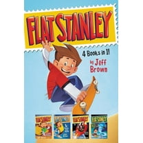 Flat Stanley Flat Stanley 4 Books in 1!: Flat Stanley, His Original Adventure; Stanley, Flat Again!; Stanley in Space; Stanley and th, (Hardcover)