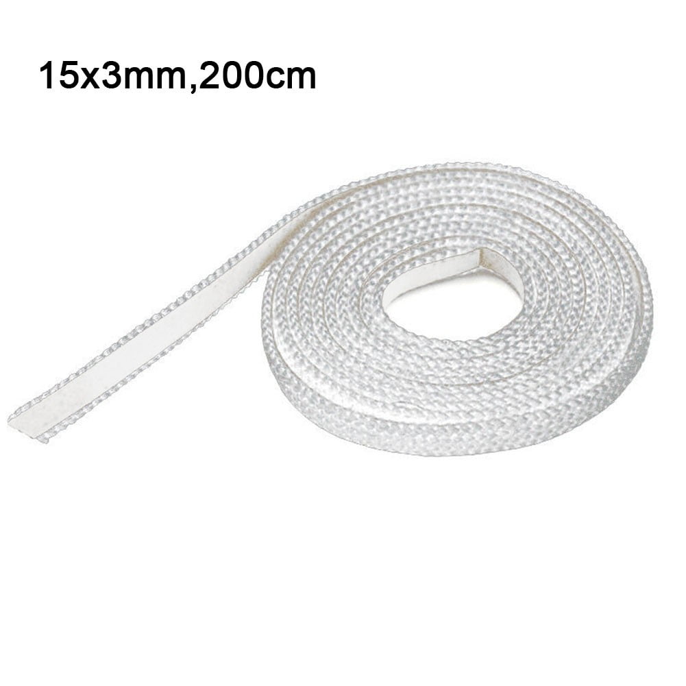 Flat Stove Rope SelfadhesiveS Glass Seal Stove Fire Rope Furnace Kiln