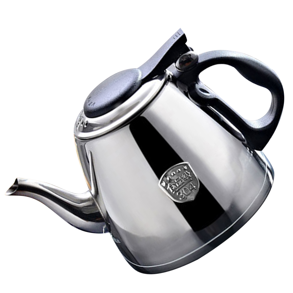 Flat Stovetop Tea Kettle Stainless Steel Kettle Coffee Pot Kitchen